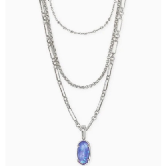 Kendra Scott Elisa triple necklace - Picture 2 of 2